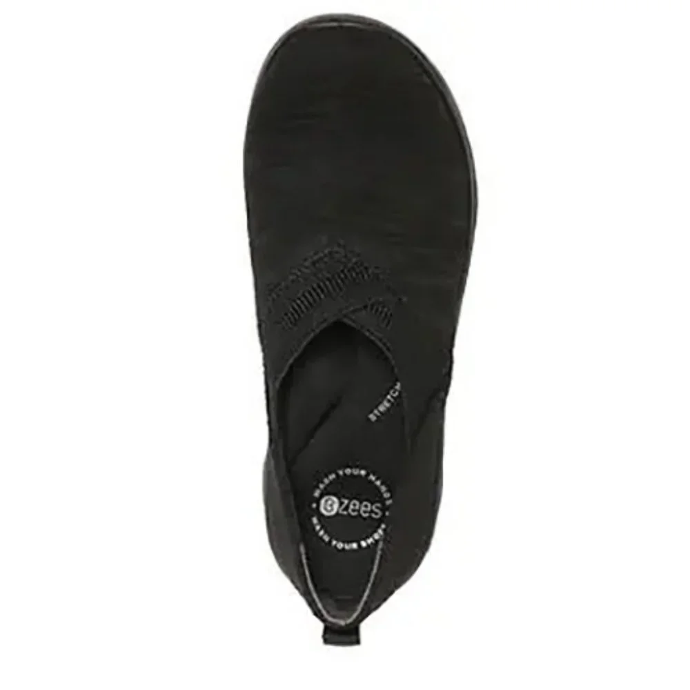 Black Bzees Ladies' Slip-on Shoe - Picture 2 of 6